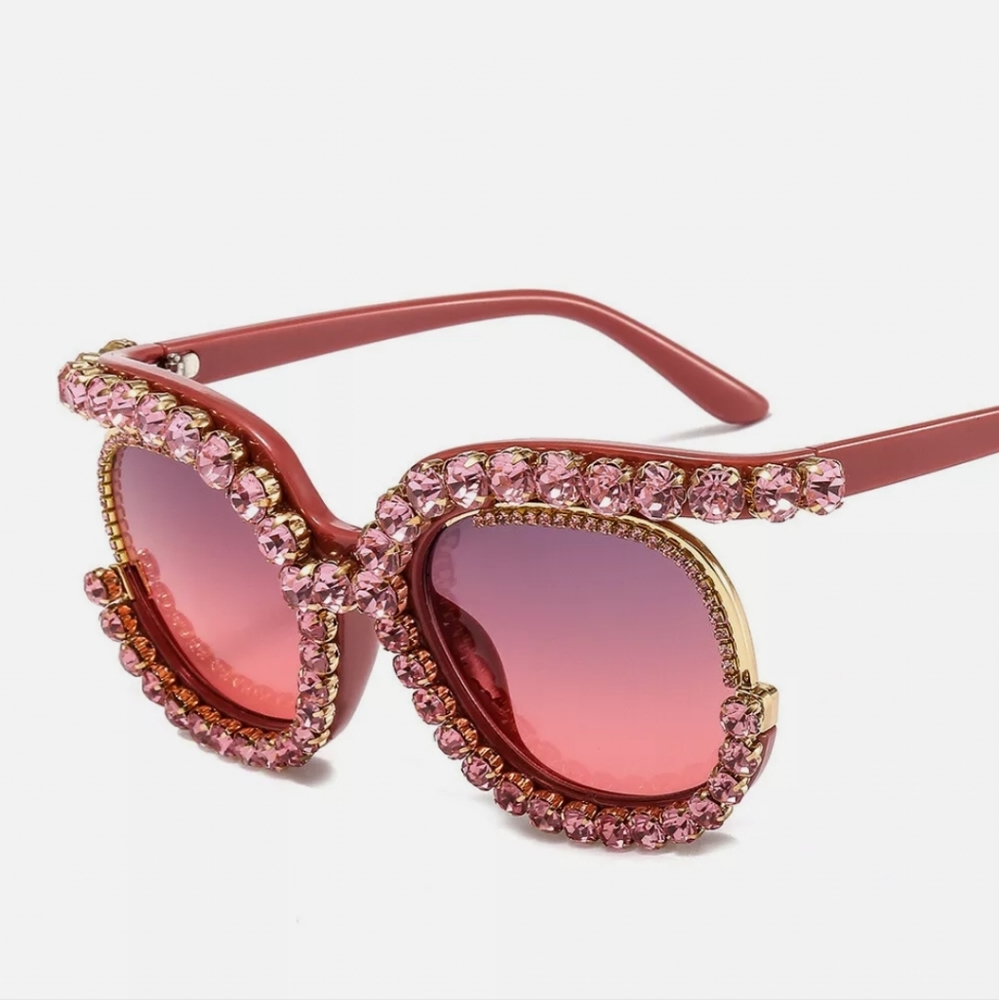Ultra Bling Oversized Sunglasses